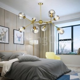 Lampadario Nordic Postmoderno Molecolare Magic Bean Cafe