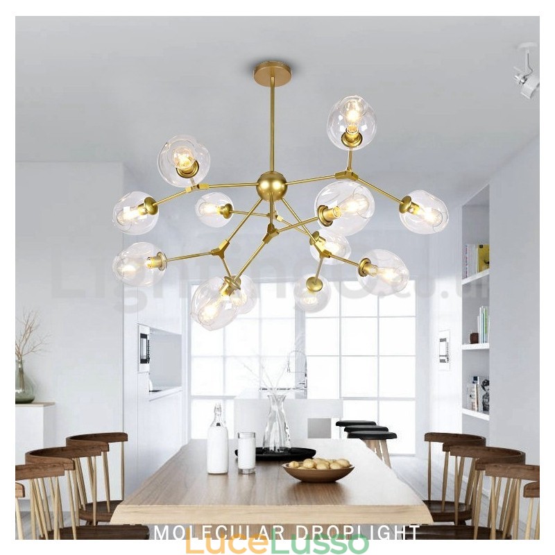 Lampadario Nordic Postmoderno Molecolare Magic Bean Cafe