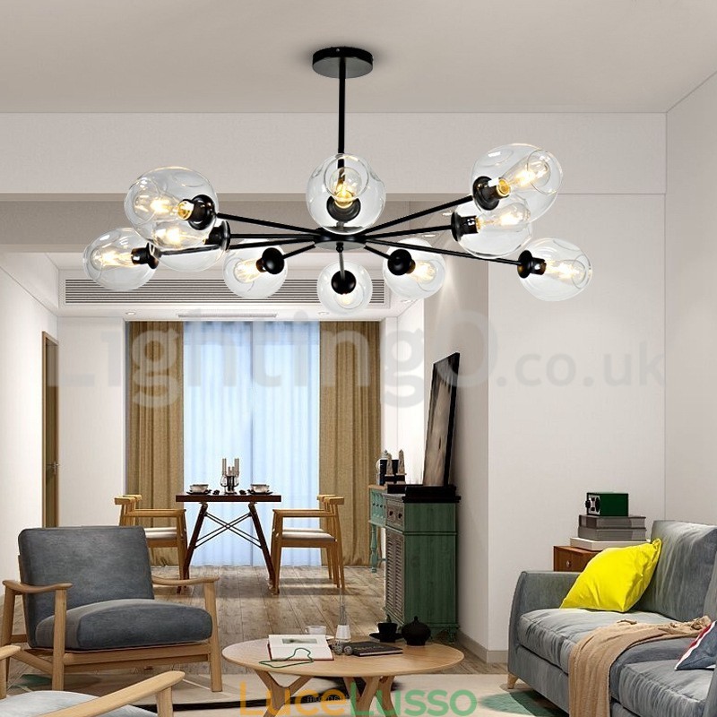 Lampadario molecolare postmoderno nordico Lampadario Magic Bean Cafe