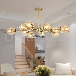 Lampadario molecolare postmoderno nordico Lampadario Magic Bean Cafe