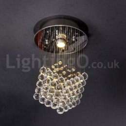 1 luce moderna K9 cristallo soffitto lampadario lampadario illuminazione lampade da interno