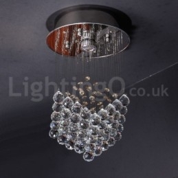 1 luce moderna K9 cristallo soffitto lampadario lampadario illuminazione lampade da interno