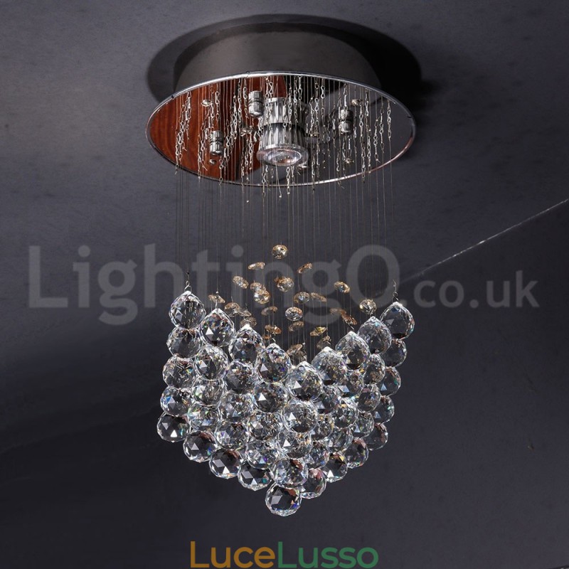 1 luce moderna K9 cristallo soffitto lampadario lampadario illuminazione lampade da interno