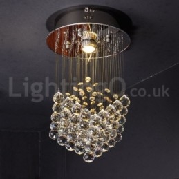 1 luce moderna K9 cristallo soffitto lampadario lampadario illuminazione lampade da interno