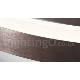 Lampada da soffitto rotonda moderna contemporanea in alluminio con montaggio a filo e dimmer remoto, può essere utilizzata anche come lampada da parete