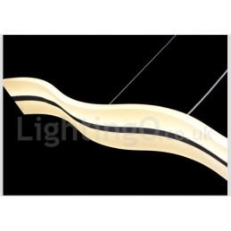 Lampada a sospensione lineare dimmerabile con telecomando Design moderno