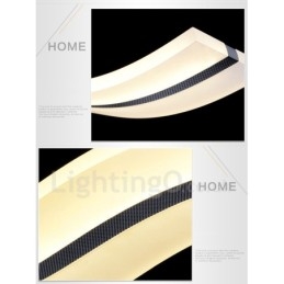 Lampada a sospensione lineare dimmerabile con telecomando Design moderno