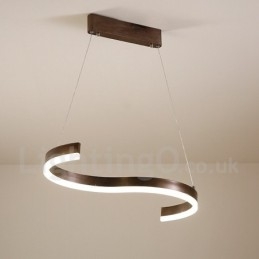 Lampada a sospensione lineare dimmerabile con telecomando Design moderno
