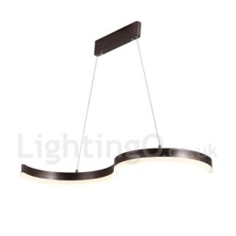 Lampada a sospensione lineare dimmerabile con telecomando Design moderno