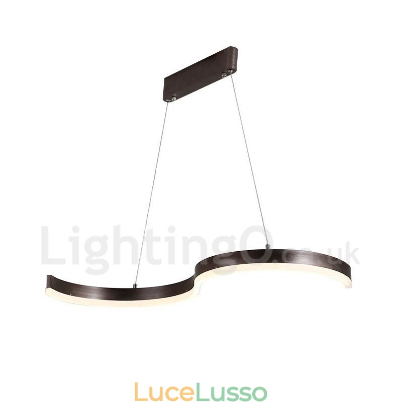 Lampada a sospensione lineare dimmerabile con telecomando Design moderno