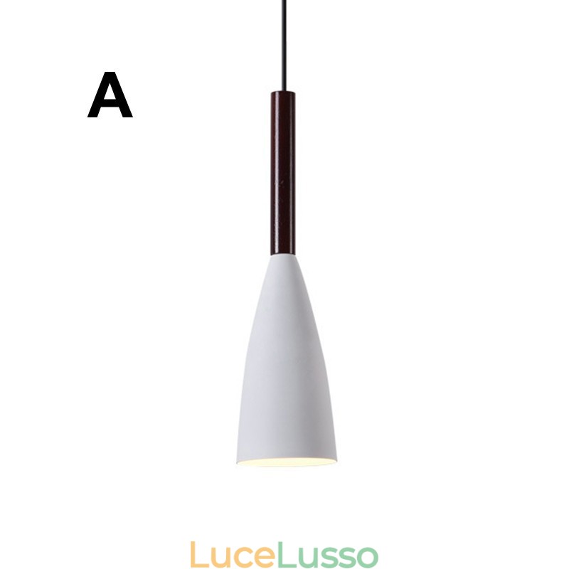 Lampada a sospensione moderna e contemporanea Macaron