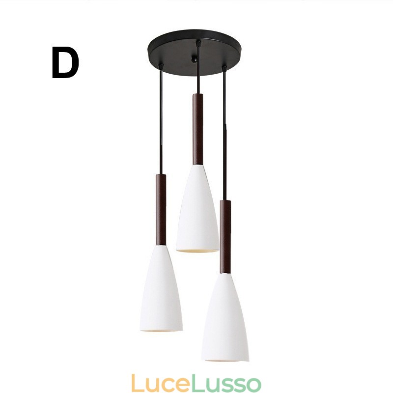 Lampada a sospensione moderna e contemporanea Macaron
