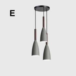 Lampada a sospensione moderna e contemporanea Macaron