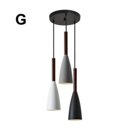 Lampada a sospensione moderna e contemporanea Macaron