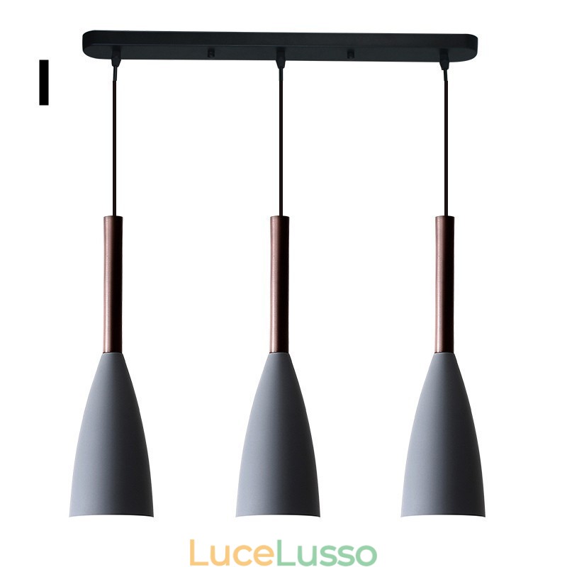 Lampada a sospensione moderna e contemporanea Macaron
