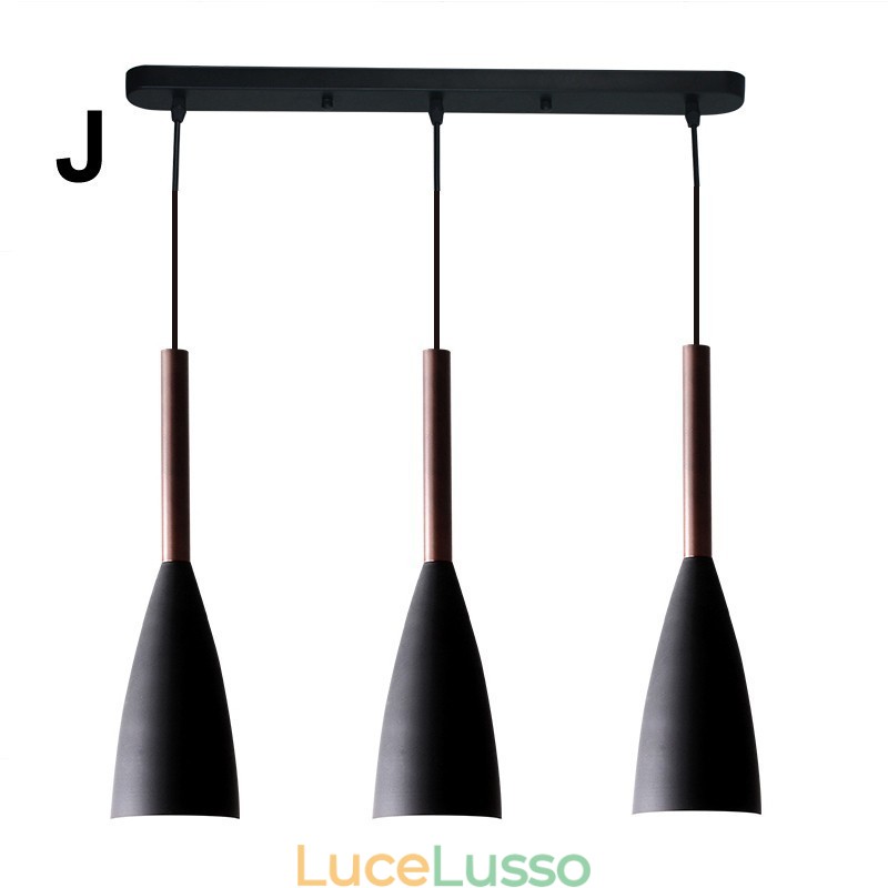 Lampada a sospensione moderna e contemporanea Macaron