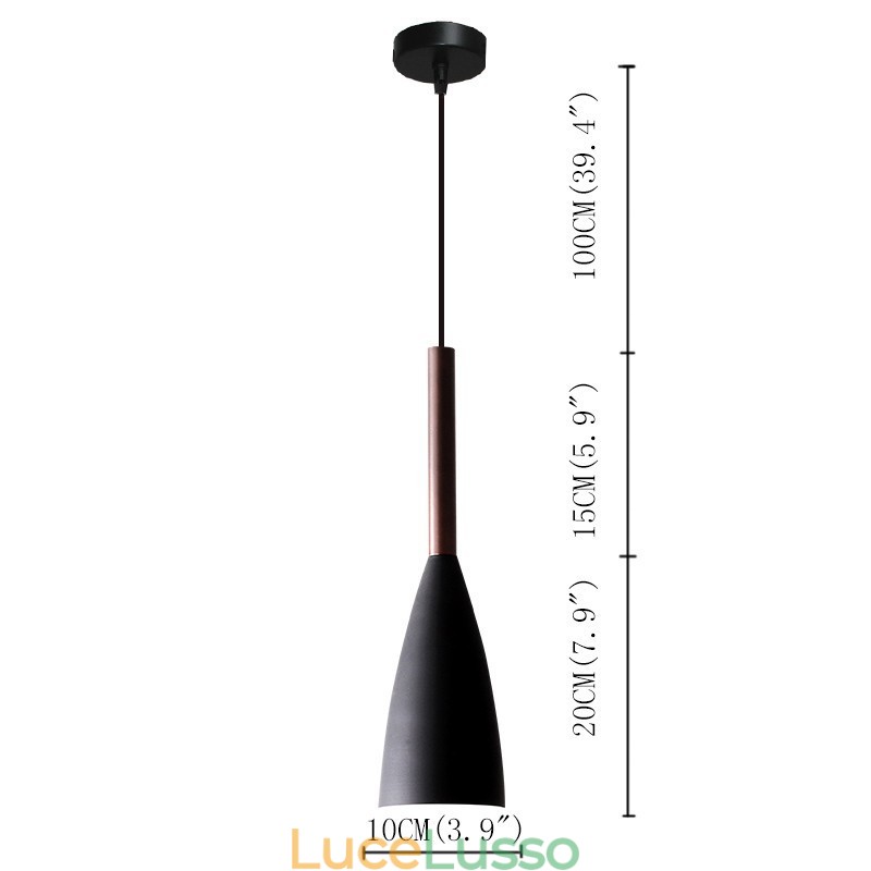 Lampada a sospensione moderna e contemporanea Macaron