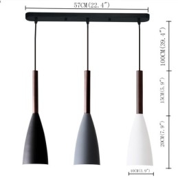 Lampada a sospensione moderna e contemporanea Macaron
