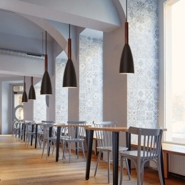 Lampada a sospensione moderna e contemporanea Macaron