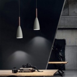 Lampada a sospensione moderna e contemporanea Macaron