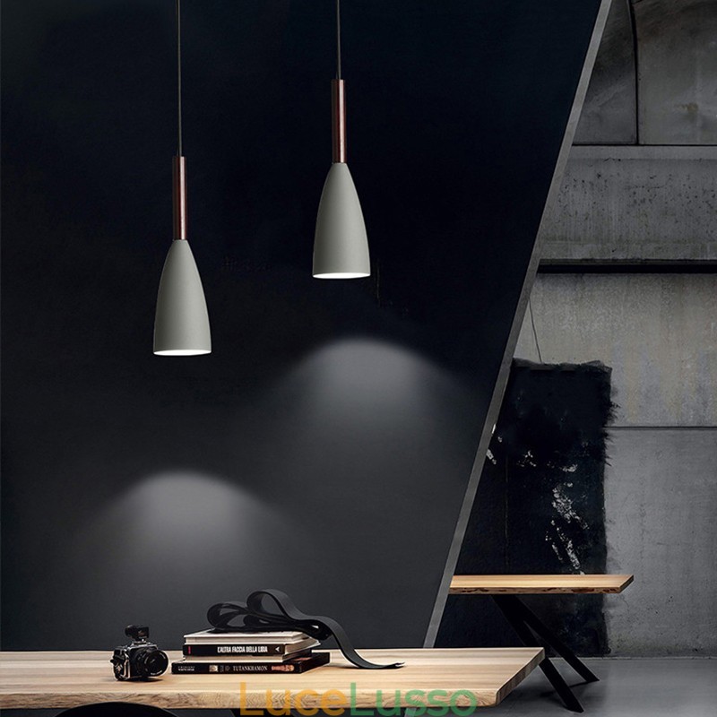 Lampada a sospensione moderna e contemporanea Macaron
