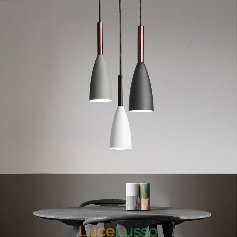 Lampada a sospensione moderna e contemporanea Macaron