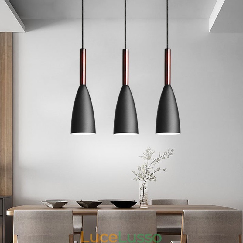 Lampada a sospensione moderna e contemporanea Macaron