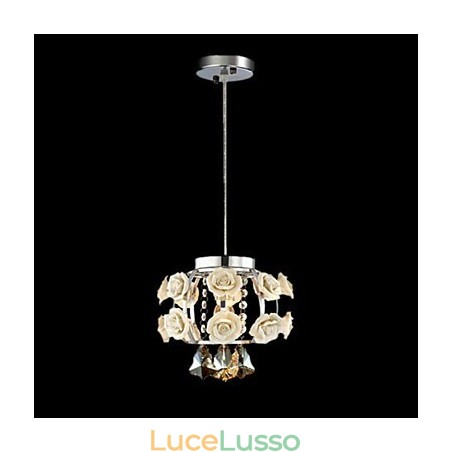 Lampadario Cristallo Moderno Contemporaneo Lanterna Metallo 1 Luce Lampadario Cristallo Moderno Contemporaneo Lanterna Metallo 1 Luce