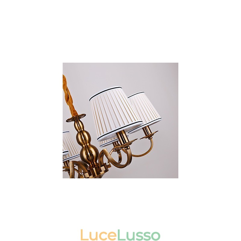 Lampadario moderno contemporaneo in metallo