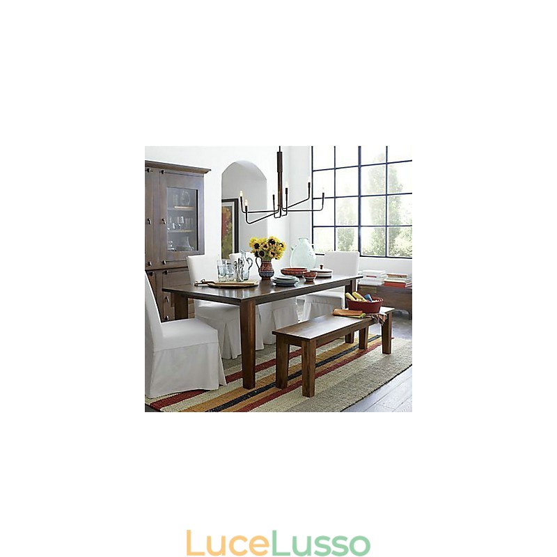 Lampadario in metallo dipinto in stile country