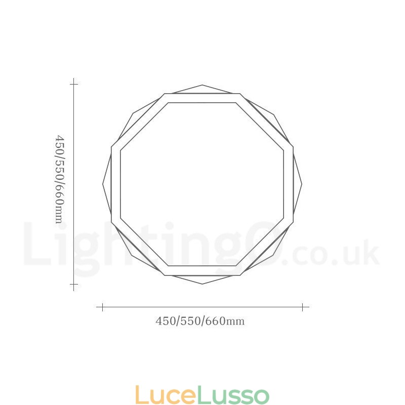 Lampada da soffitto in legno dimmerabile con paralume in acrilico Lampada da soffitto in stile nordico