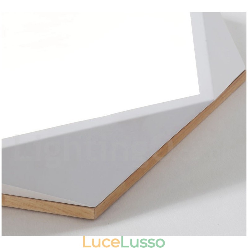 Lampada da soffitto in legno multicolore Macaron dimmerabile con paralume in acrilico Lampada da soffitto in stile nordico