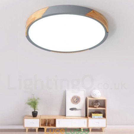 Lampada da soffitto ultra sottile in legno Macaron multicolore dimmerabile con paralume in acrilico Lampada da soffitto in stile nordico Lampada da soffitto ultra sottile in legno Macaron multicolore dimmerabile con paralume in acrilico Lampada da soffitto in stile nordico