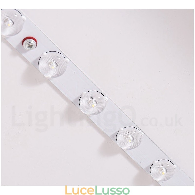 Lampada da soffitto ultra sottile in legno Macaron multicolore dimmerabile con paralume in acrilico Lampada da soffitto in stile nordico