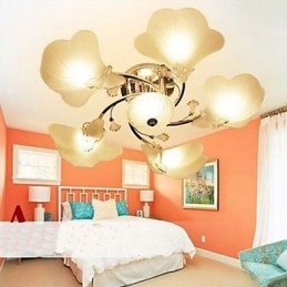 Lampada da soffitto in vetro Lampada da soffitto