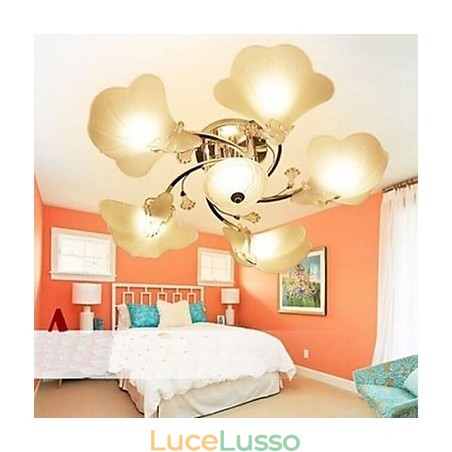 Lampada da soffitto in vetro Lampada da soffitto Lampada da soffitto in vetro Lampada da soffitto