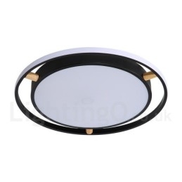 Lampada da soffitto rotonda in legno multicolore ultra sottile Macaron dimmerabile con paralume in acrilico Lampada da soffitto in stile nordico