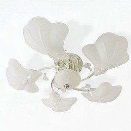 Lampada da soffitto in vetro Lampada da soffitto