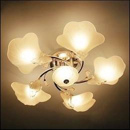 Lampada da soffitto in vetro Lampada da soffitto