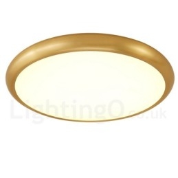 Plafoniere da soffitto in ottone a filo in stile nordico moderno e contemporaneo, ultra sottili, dimmerabili, con paralume in acrilico, utilizzabili anche come applique