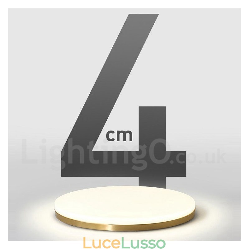Plafoniere da soffitto in ottone ultra sottile rotonde dimmerabili in stile nordico moderno e contemporaneo con paralume in acrilico, utilizzabili anche come applique