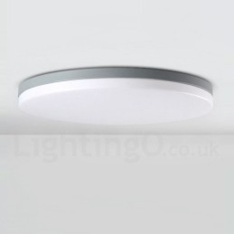 Plafoniere da soffitto in stile nordico moderno contemporaneo dimmerabile ultra sottile e rotondo con paralume in acrilico, utilizzabili anche come applique