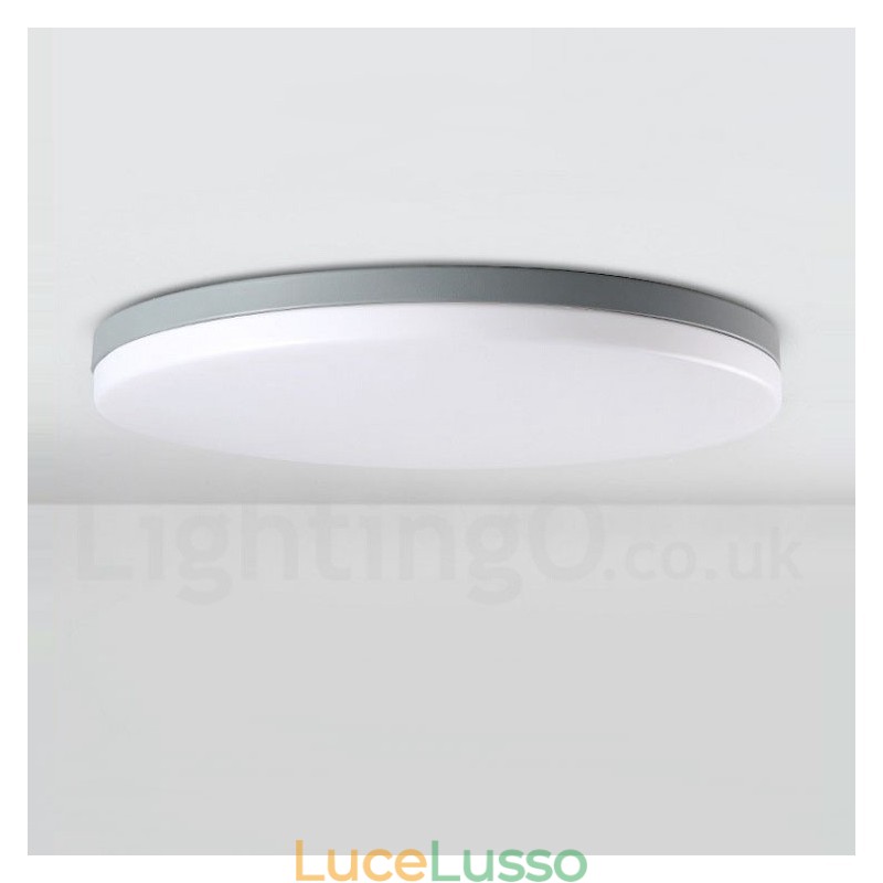 Plafoniere da soffitto in stile nordico moderno contemporaneo dimmerabile ultra sottile e rotondo con paralume in acrilico, utilizzabili anche come applique