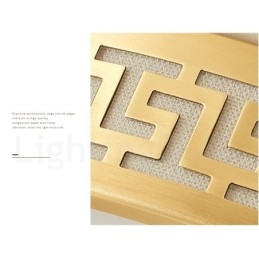 Lampada da soffitto rotonda in ottone puro, moderna, contemporanea, in stile nordico, con paralume in acrilico