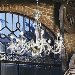 Lampadario di cristallo tradizionale classico