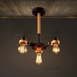 Studio lampade e lanterne American Retro soffitto