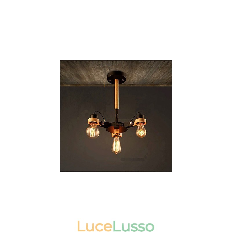 Studio lampade e lanterne American Retro soffitto
