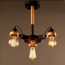 Studio lampade e lanterne American Retro soffitto