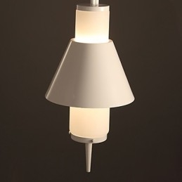 Lampada a sospensione moderna in metallo stile mini a 2 luci