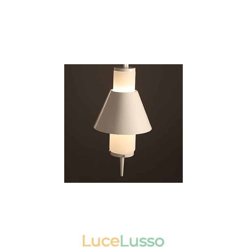 Lampada a sospensione moderna in metallo stile mini a 2 luci